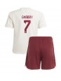 Bayern Munich Serge Gnabry #7 Alternativní dres pro děti 2023-24 Krátký Rukáv (+ trenýrky)